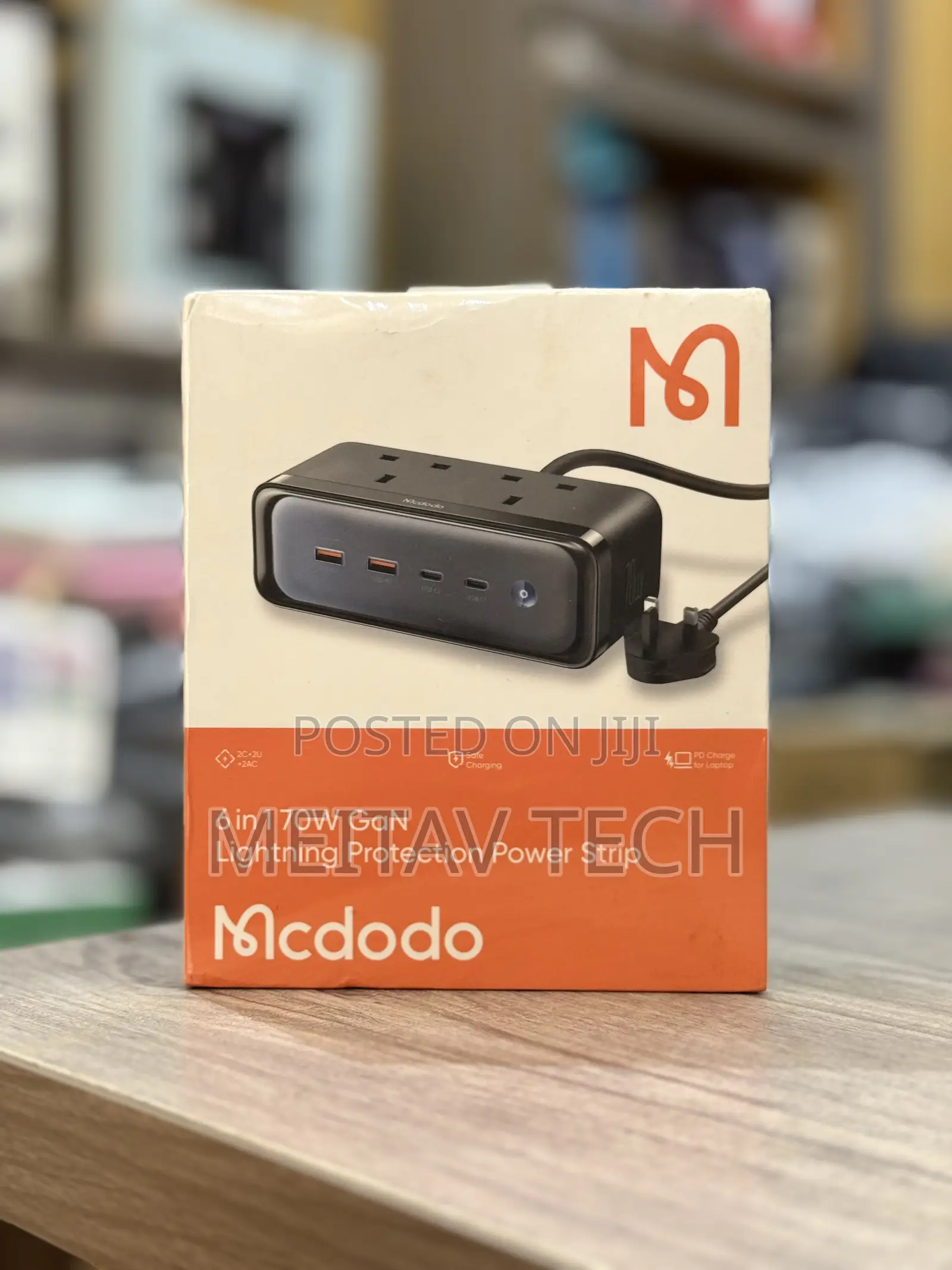 McDodo 6in1 70w Gan Surge Protection Extension
