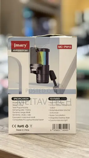 Jmary Pw13 Usb Desktop Microphone