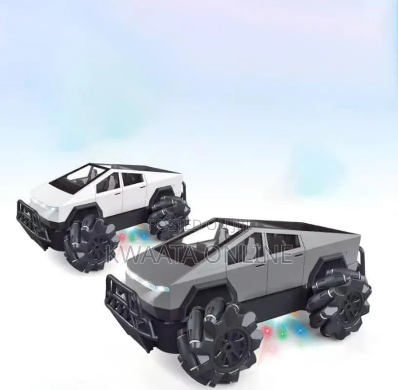 Pickup Toy Truck, 2.4ghz Remote Control, Led Lights, Usb Rechargeable