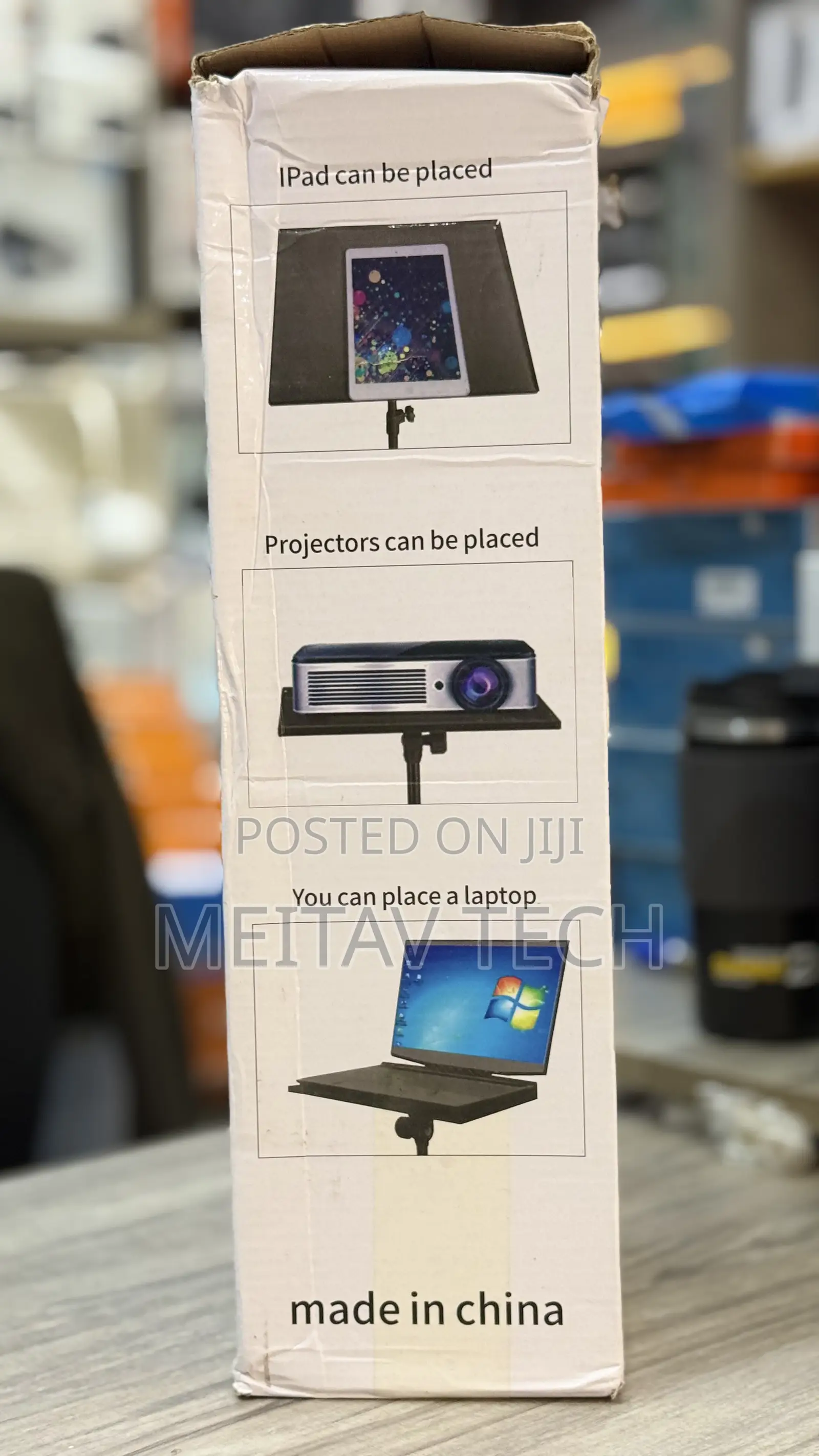 Laptop / Projector Tripod Stand, Adjustable Height Upto 62 Inches