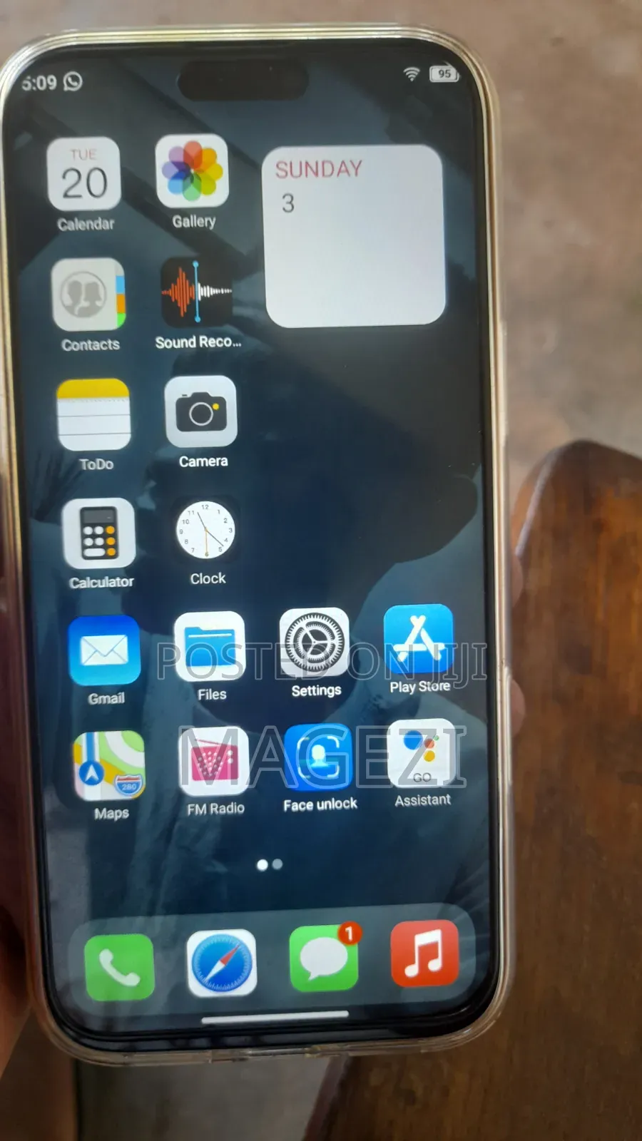 Oale 17Pro Max 128 GB Orange