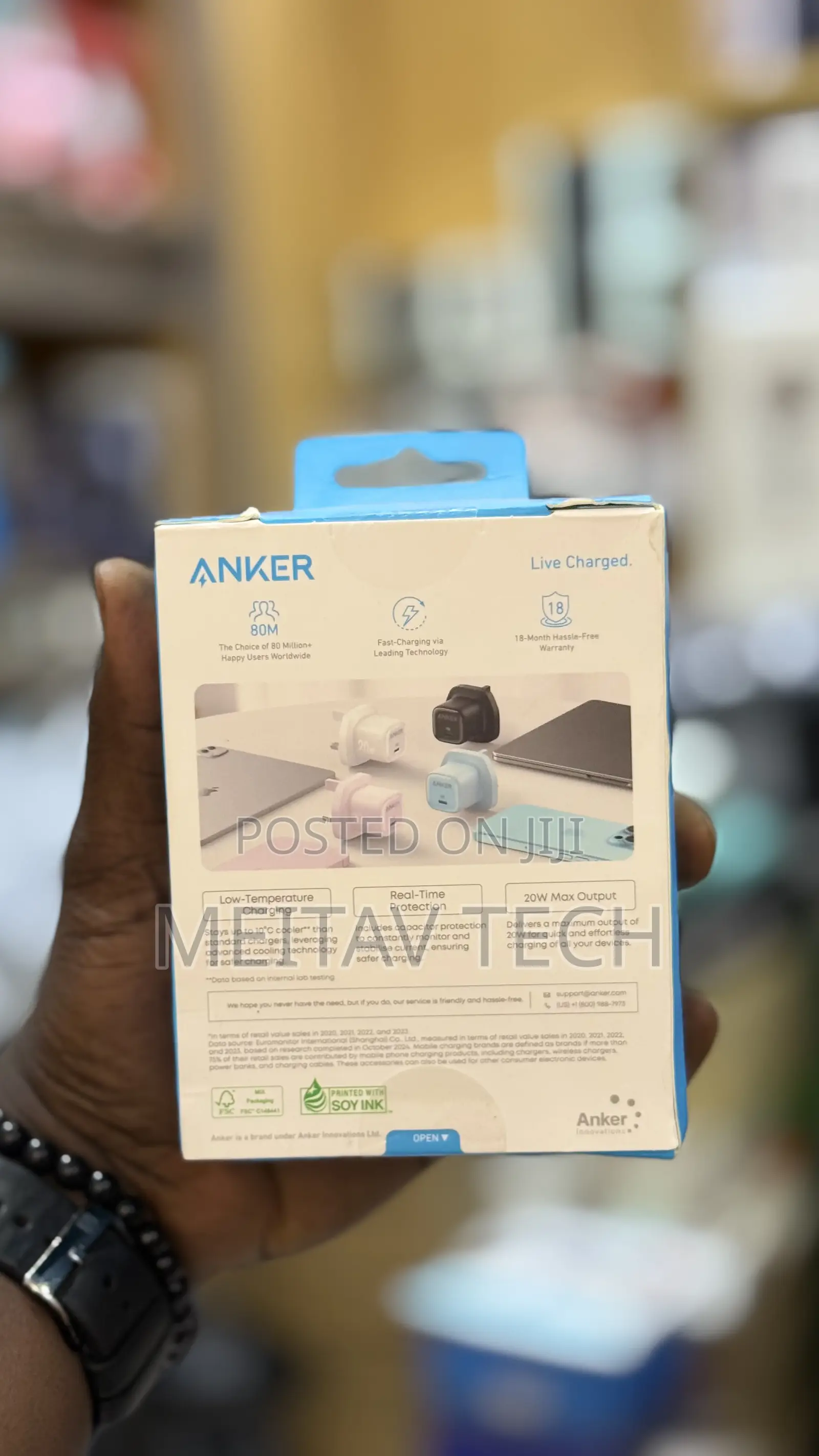 Anker 20w Gan Power Adapter Zolo High Speed Charger