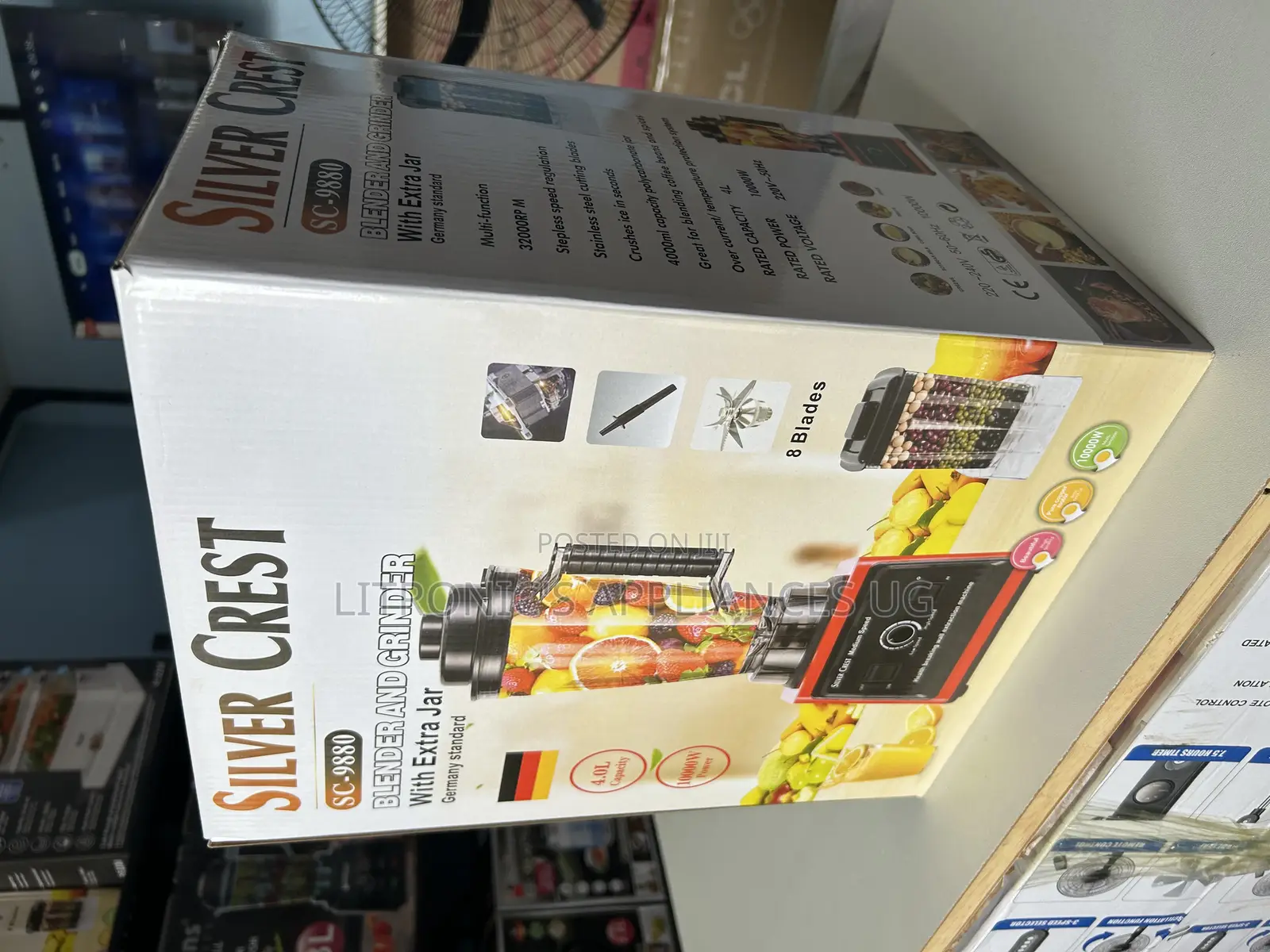 4.0 Littre Silver Crest Blender