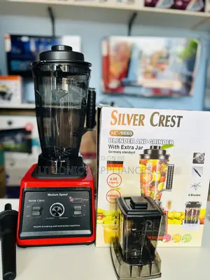 2 in 1 Silver Crest Blender