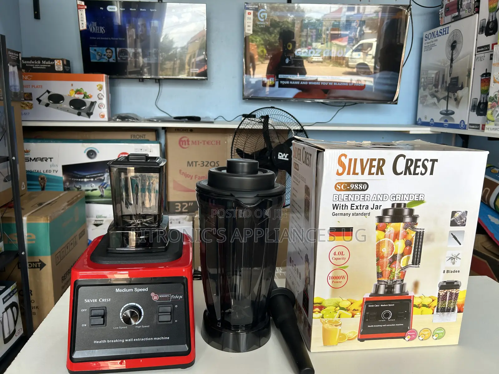 Electric 4.0littre Silver Crest Blender