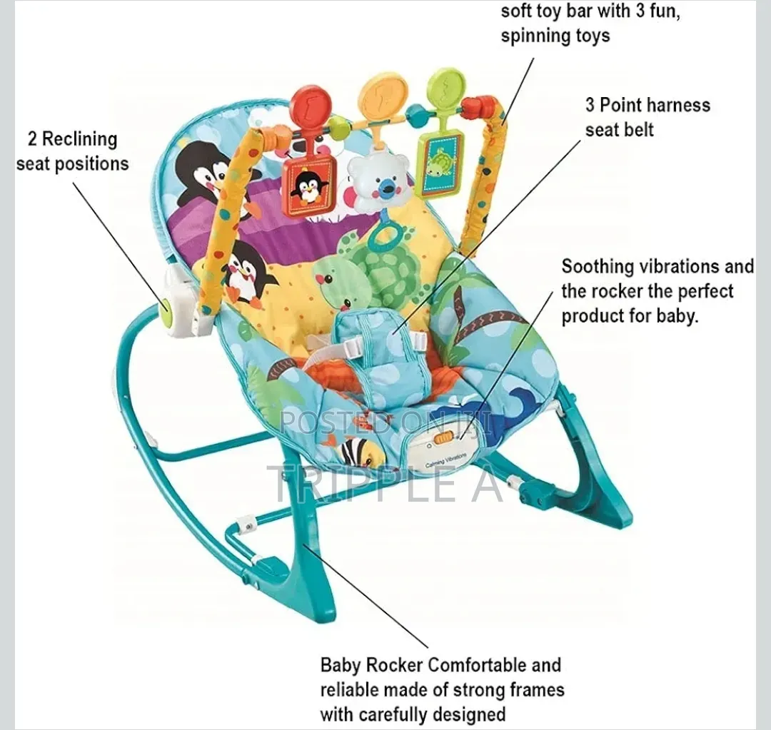 Durable Rocker Baby Bouncer