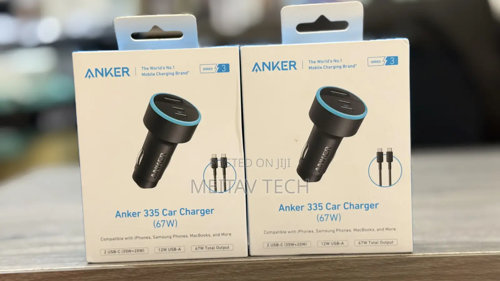 Anker 335 Car Charger 67w