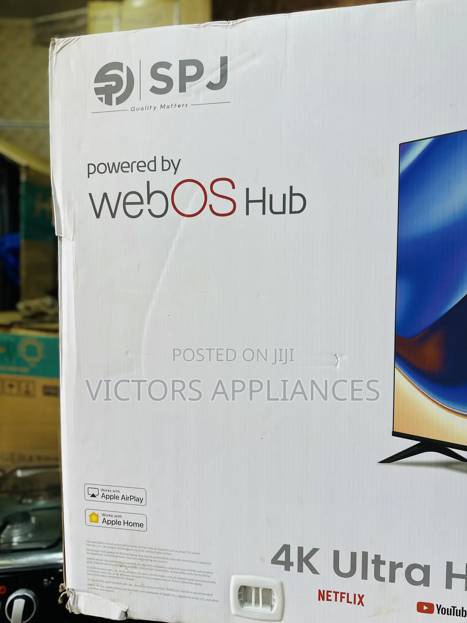 SPJ 65inches Uhd Smart Tv