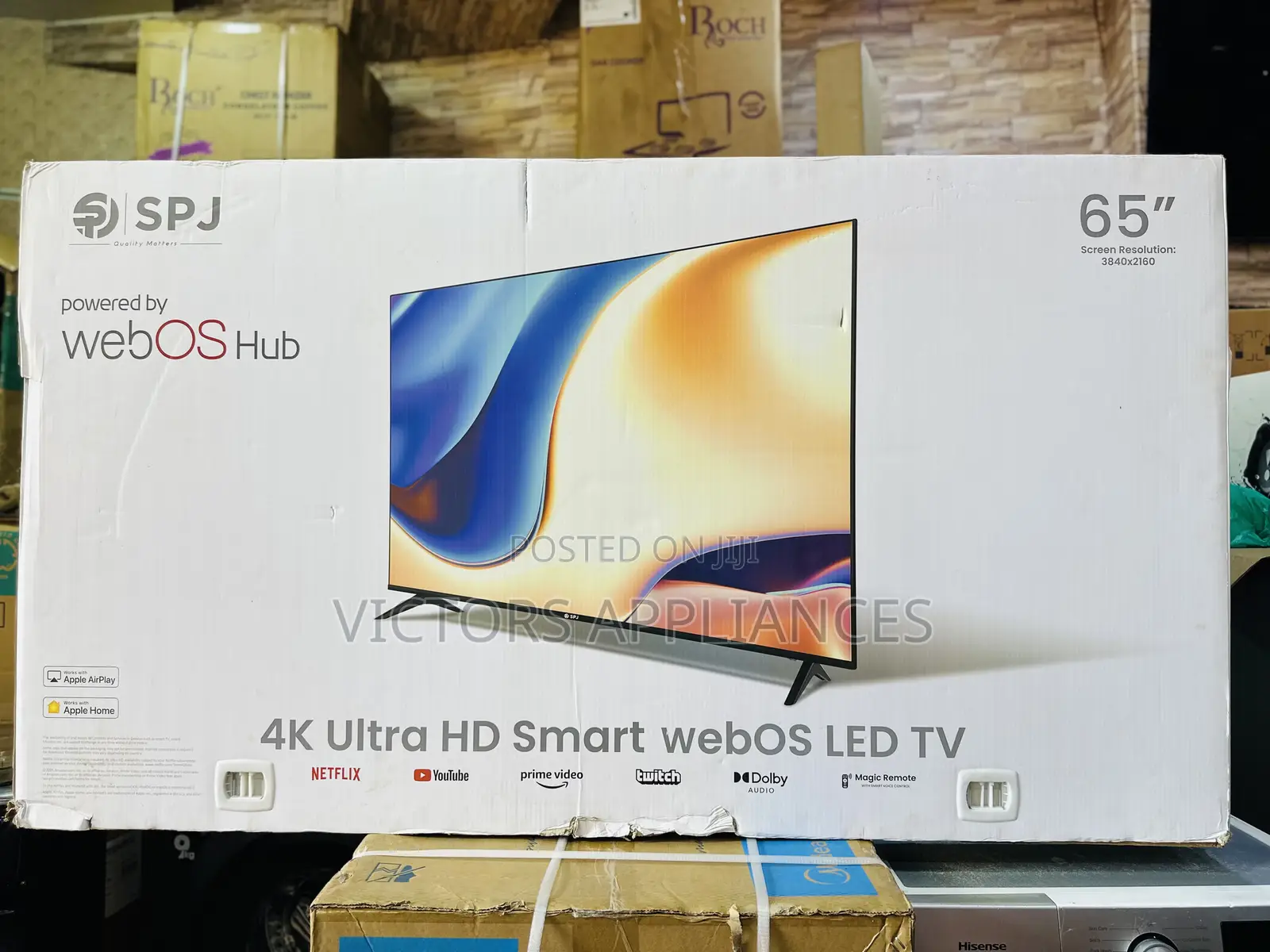 SPJ 65inches Uhd Smart Tv