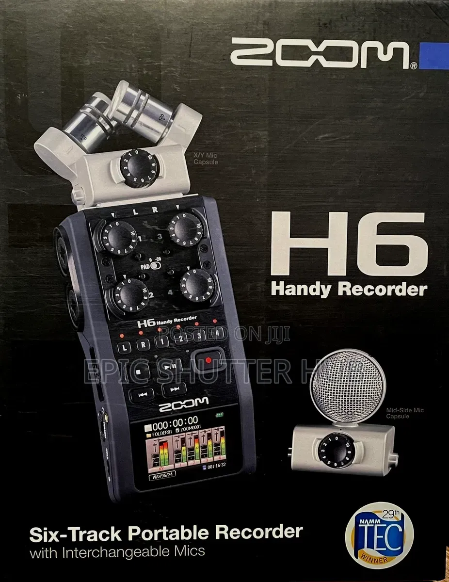 Zoom H6 Handy Sound Recorder