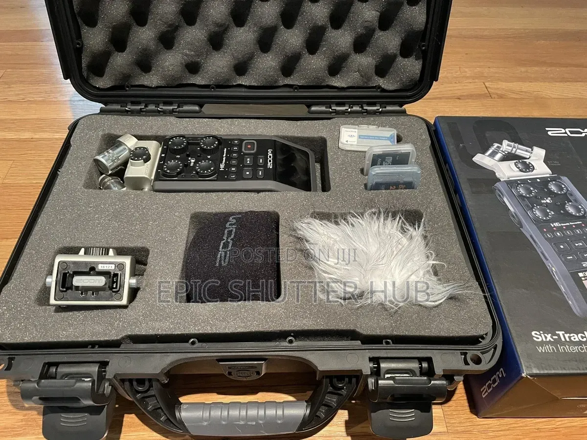 Zoom H6 Handy Sound Recorder
