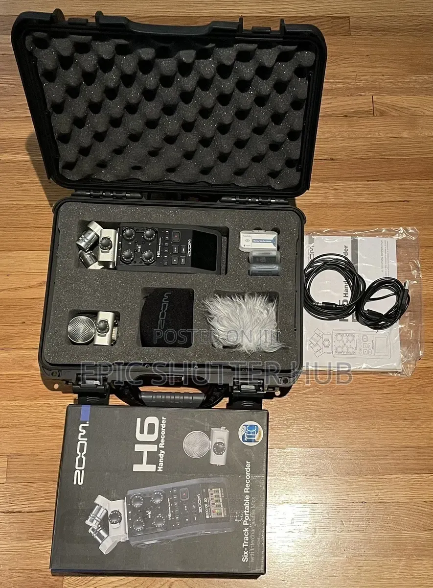Zoom H6 Handy Sound Recorder