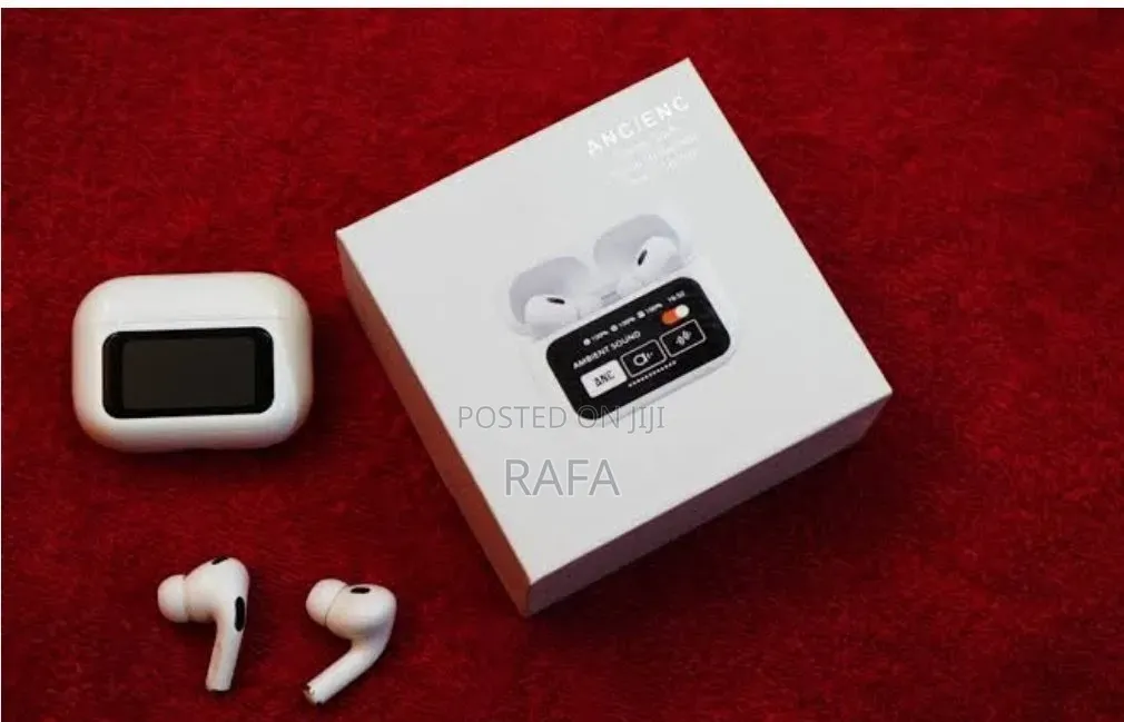 Airpods Pro With Screen That Shows Notifications