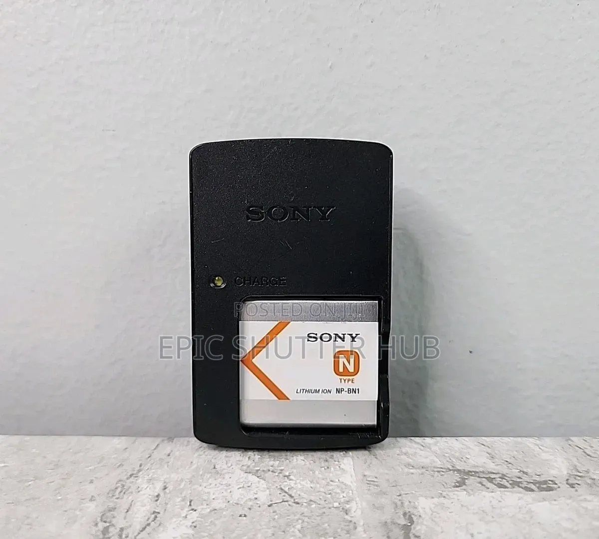 Sony Bc-CSN Battery Charger + Oem Np-Bn1 N-Type Li-Ion Battery