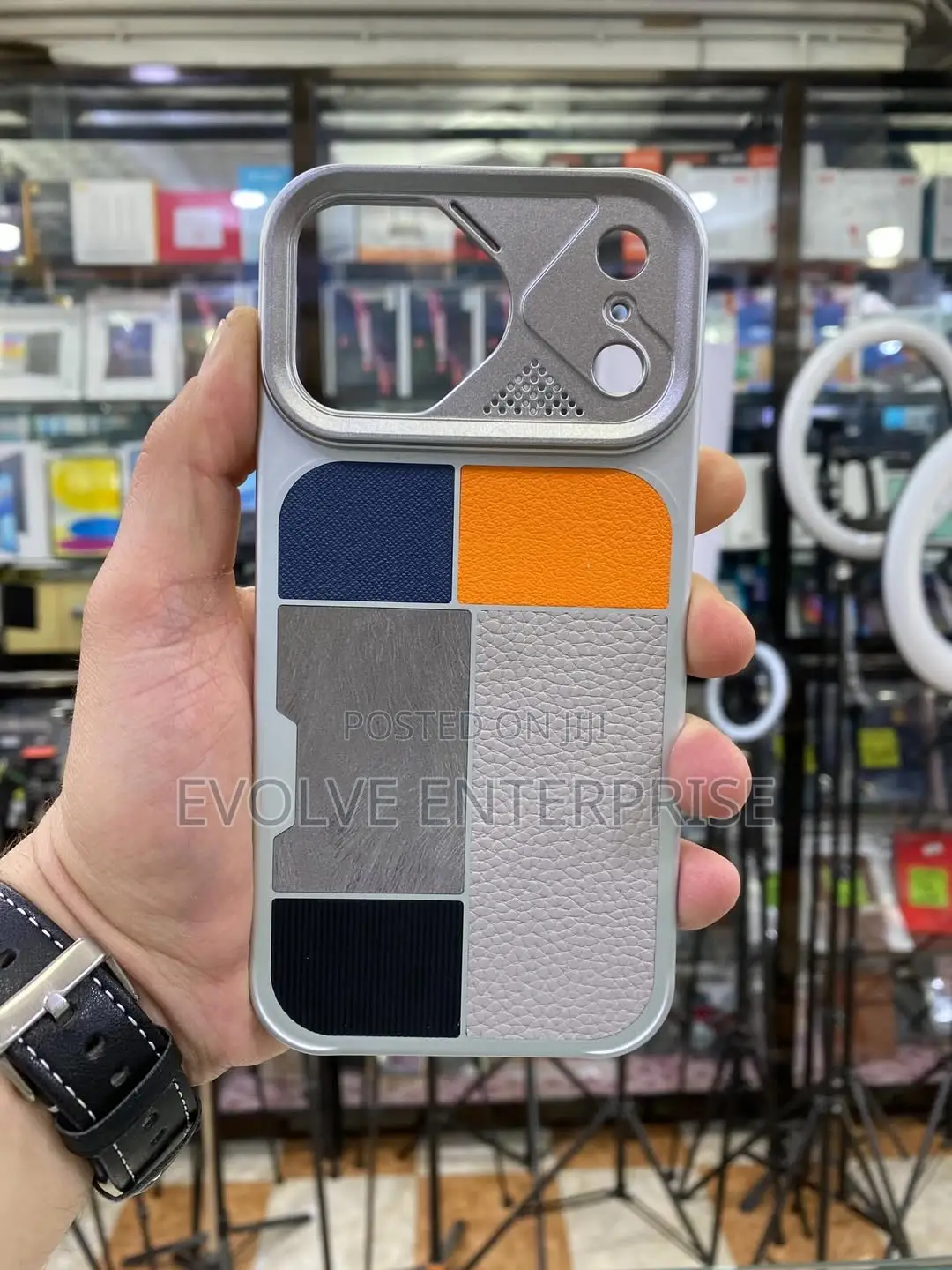 Metallic Colorful Cover for iPhone 17 Pro Max