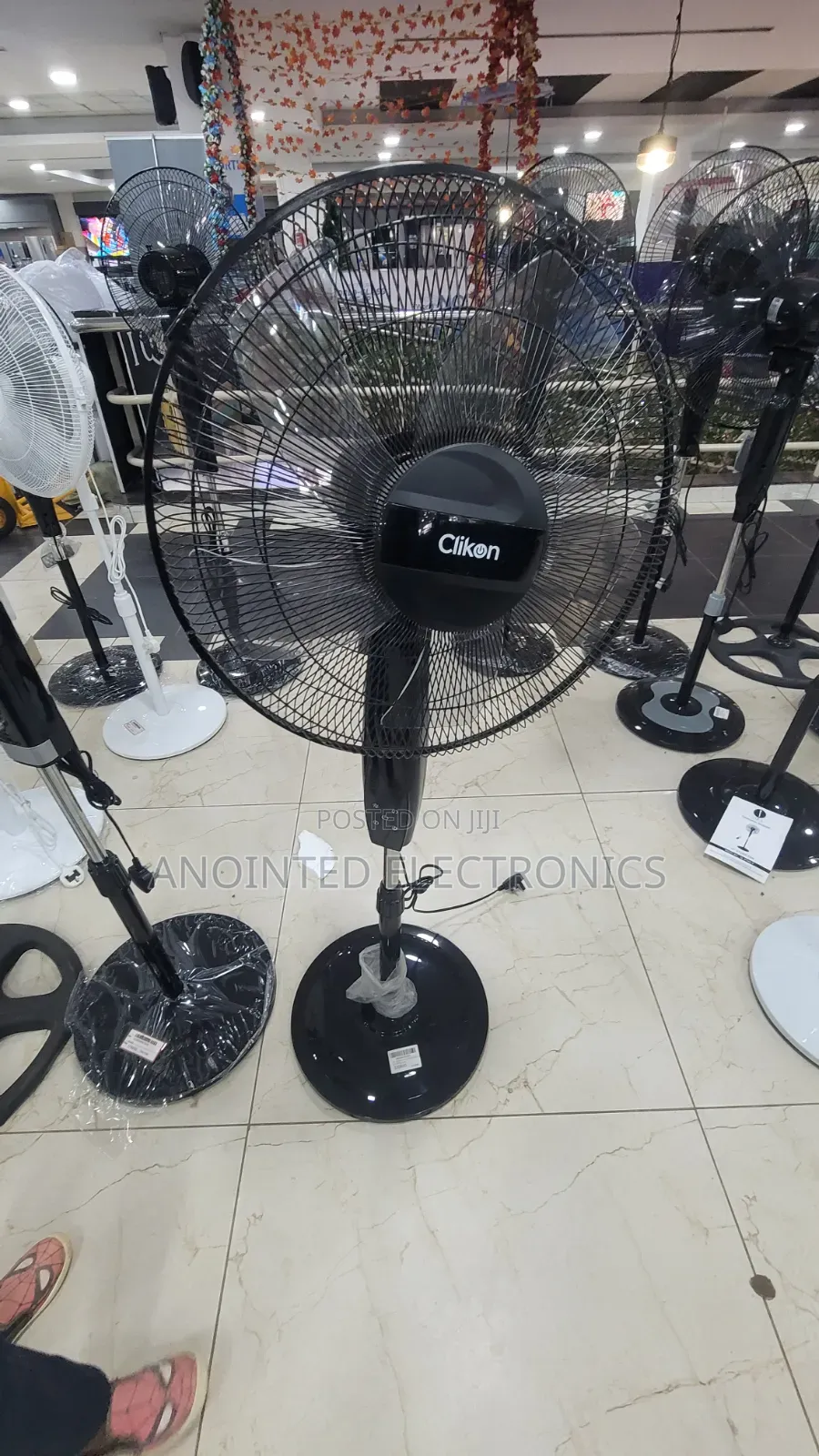 Original Media Standing Fan With a Remote