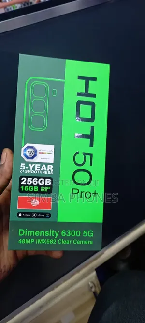New Infinix Hot 50 Pro+ 4G 256 GB Black