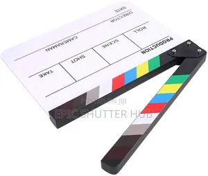 Movie Film Video Clapboard Director's Cut Action Clapper Board