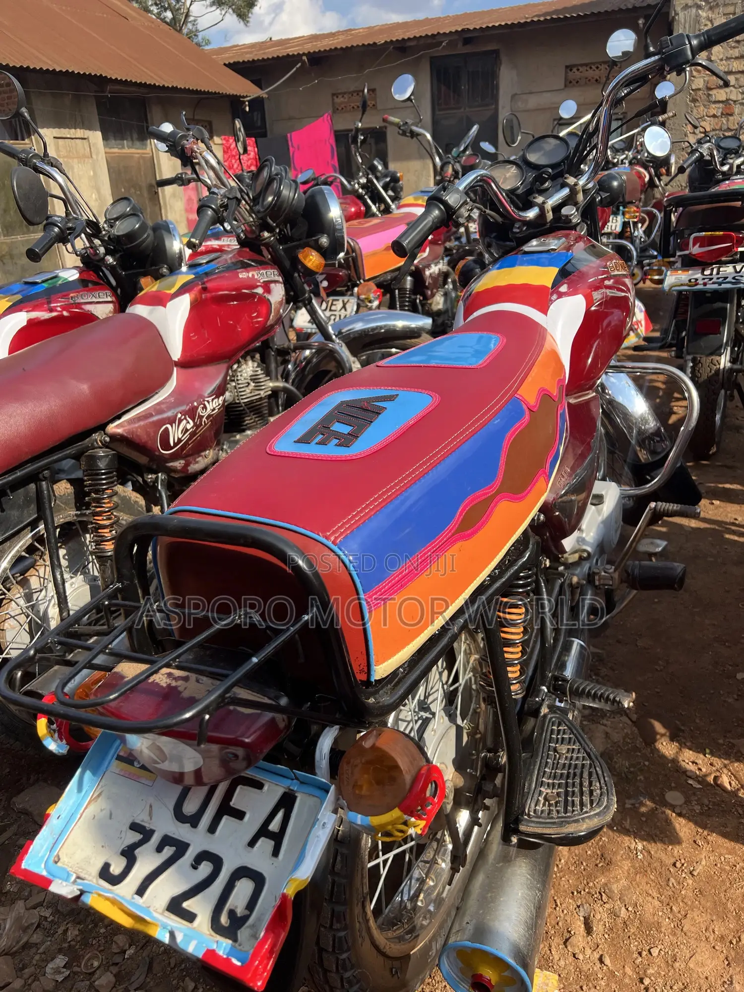Bajaj Boxer 100 2021 Red
