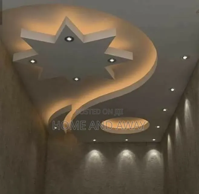 Modern Gypsum Pop Ceilings Services in Uganda. Call/Whatsapp Now