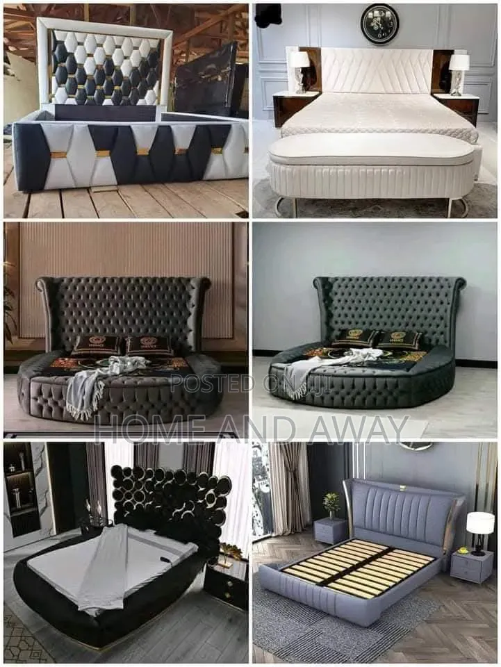 Dressed Beds in All Sizes Colour From 1,500,000/- With Free Delivery