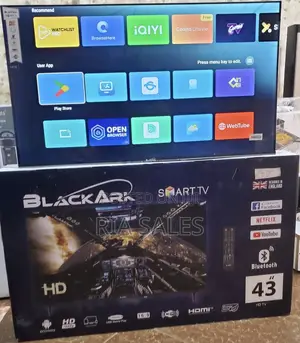 Brand New Blackark 43 Inches Digital Smart Frameless Tvs