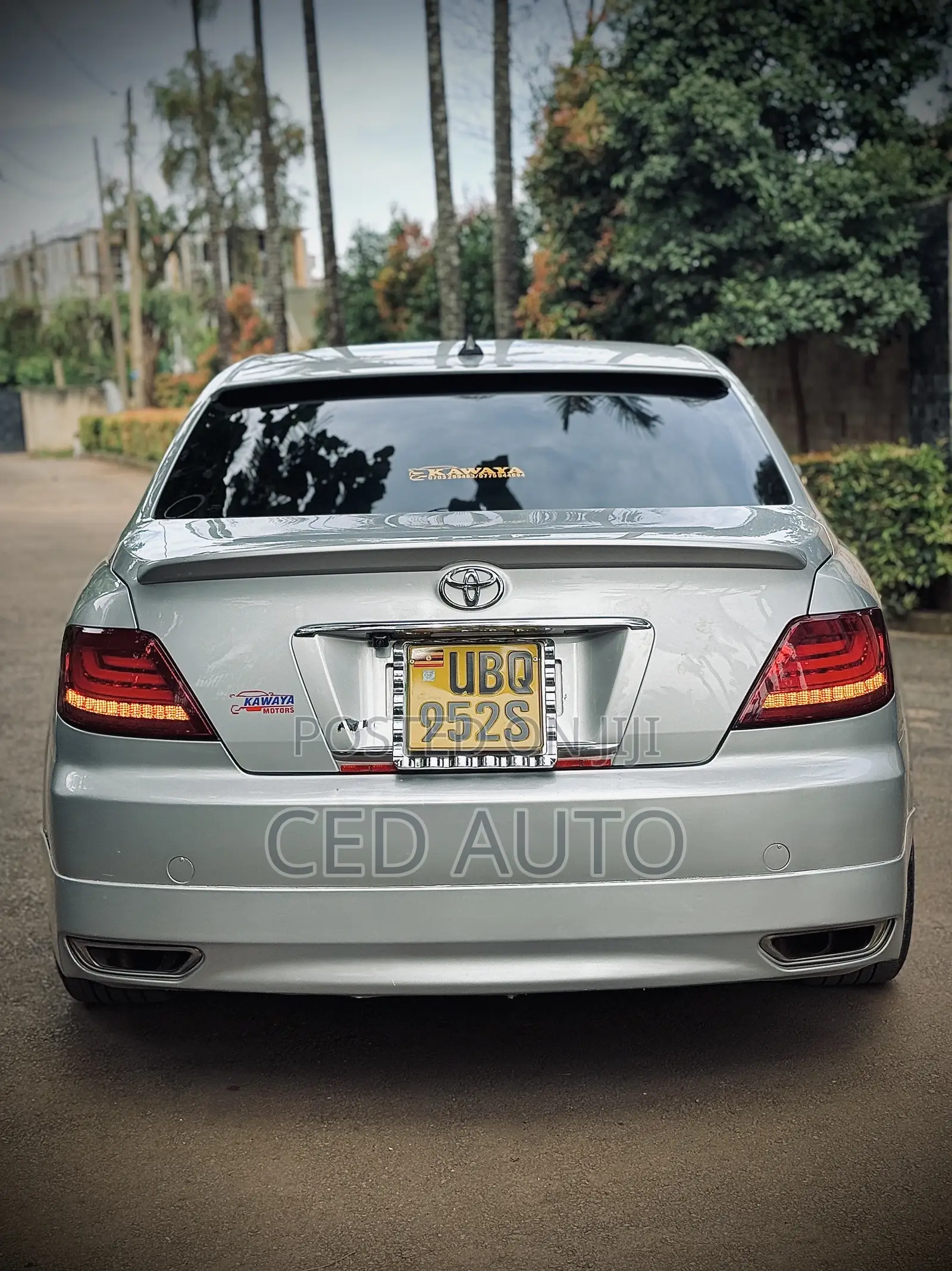 Toyota Mark X 2008 Silver