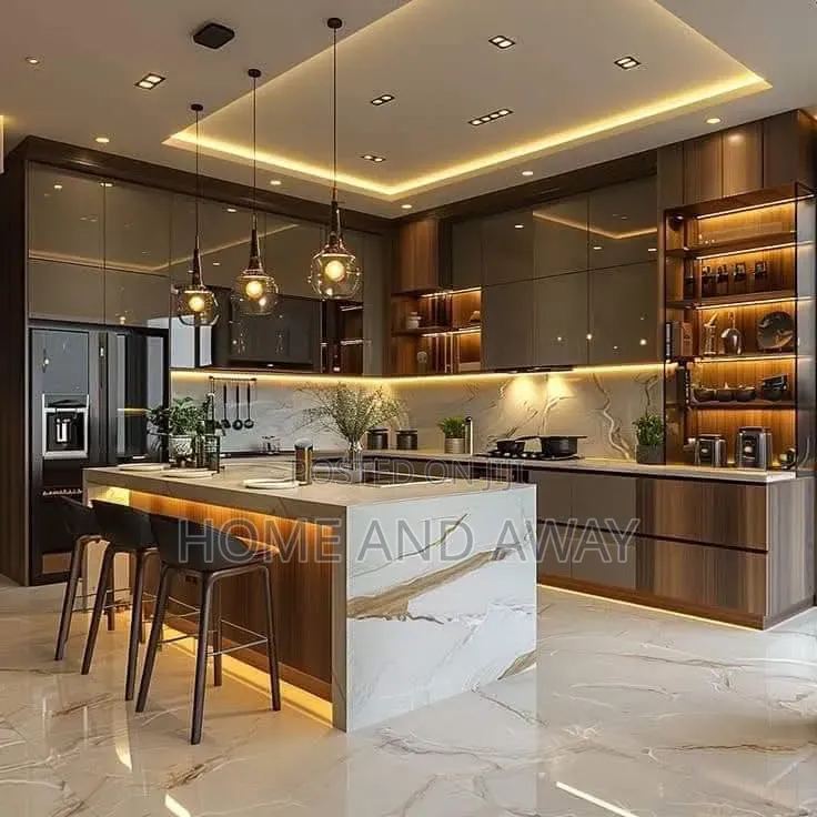 Modern Design Kitchen Cabinets From 1,000,000/- Per Running Meter