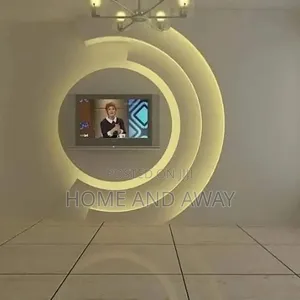 Gypsum Entertainment Tv Wall Units