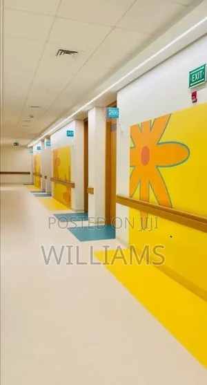 Hospital Linoleum Flooring