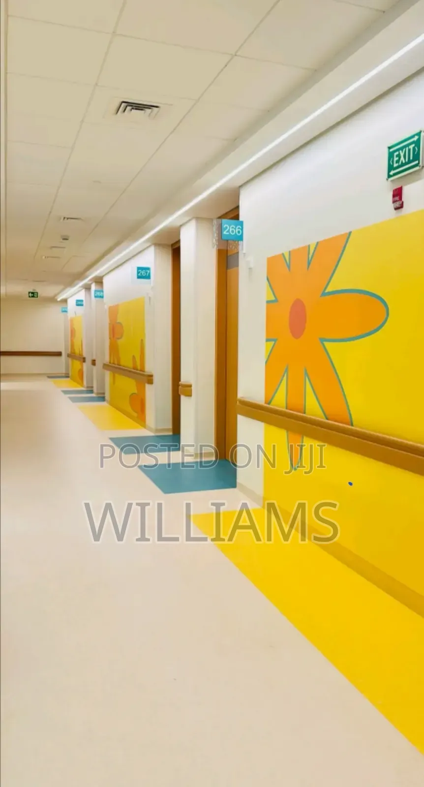Hospital Linoleum Flooring