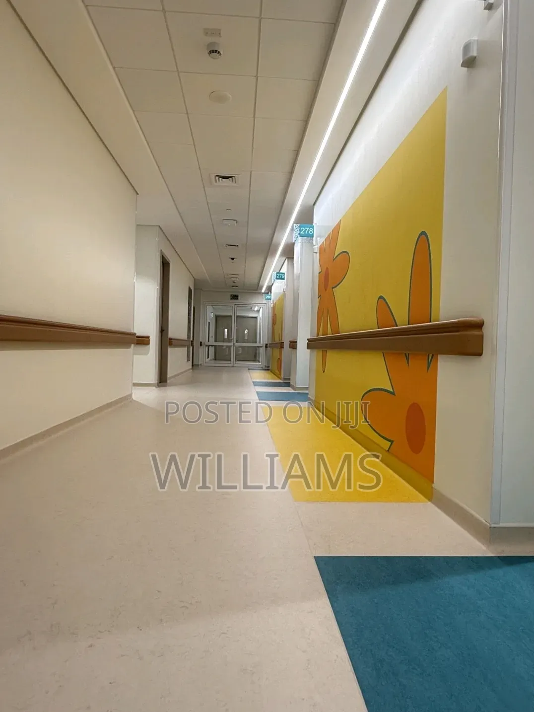 Hospital Linoleum Flooring