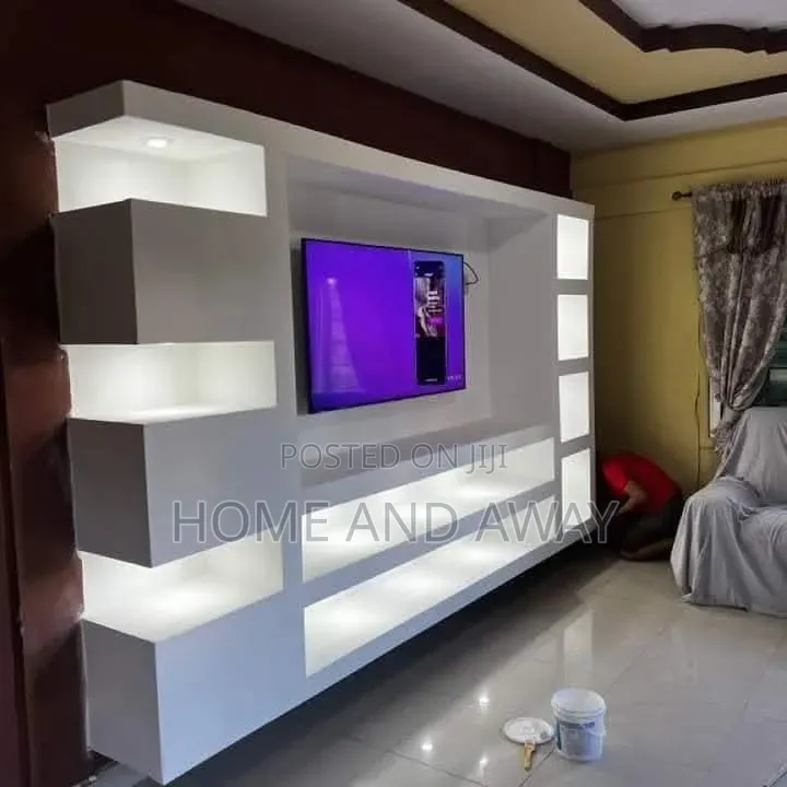 Gypsum Tv Stands Tv Units