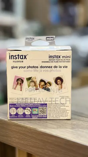 Instax Film 50 Sheets / 50 Pack Blue Box