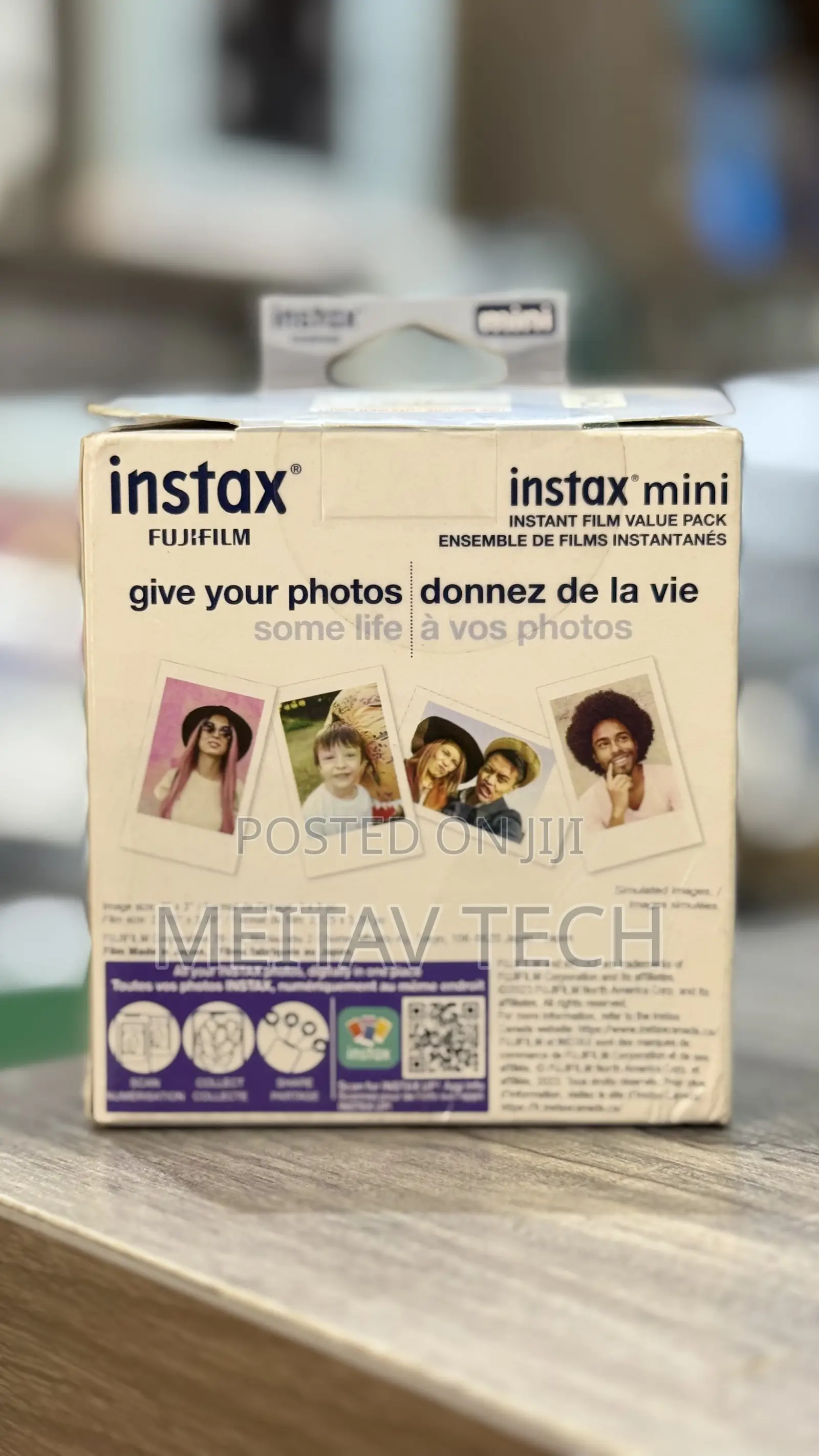 Instax Film 50 Sheets / 50 Pack Blue Box