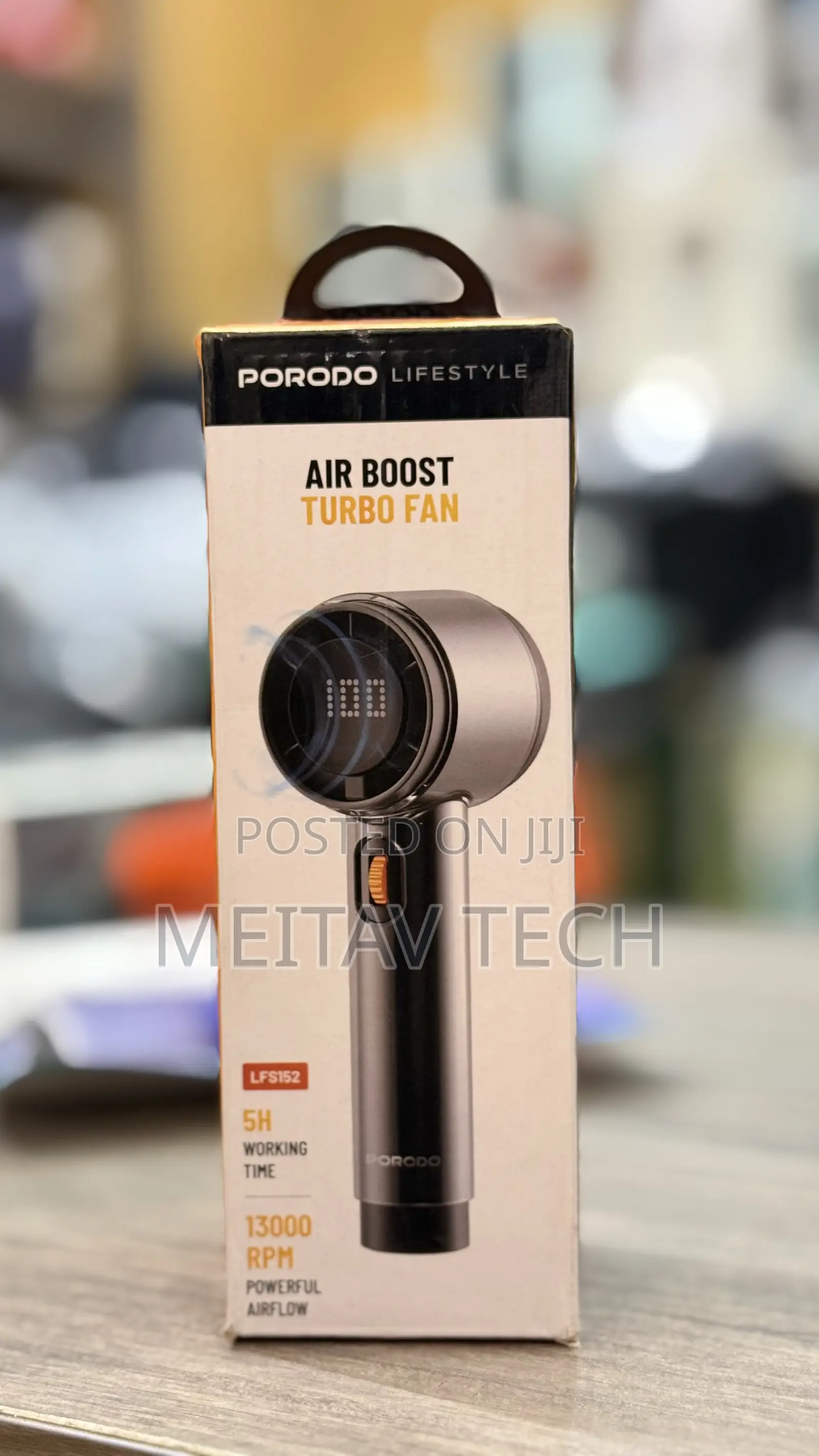 Air Boost Turbo Portable Fan