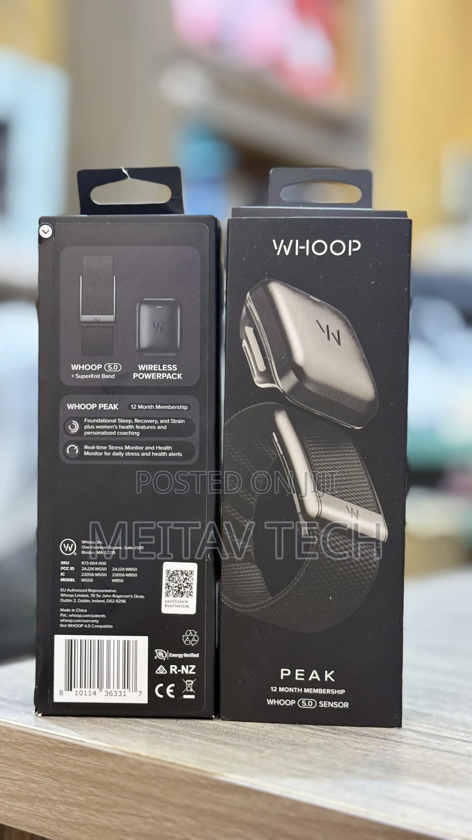 Whoop Peak 5.0/Mg Activity Fitness Tracker