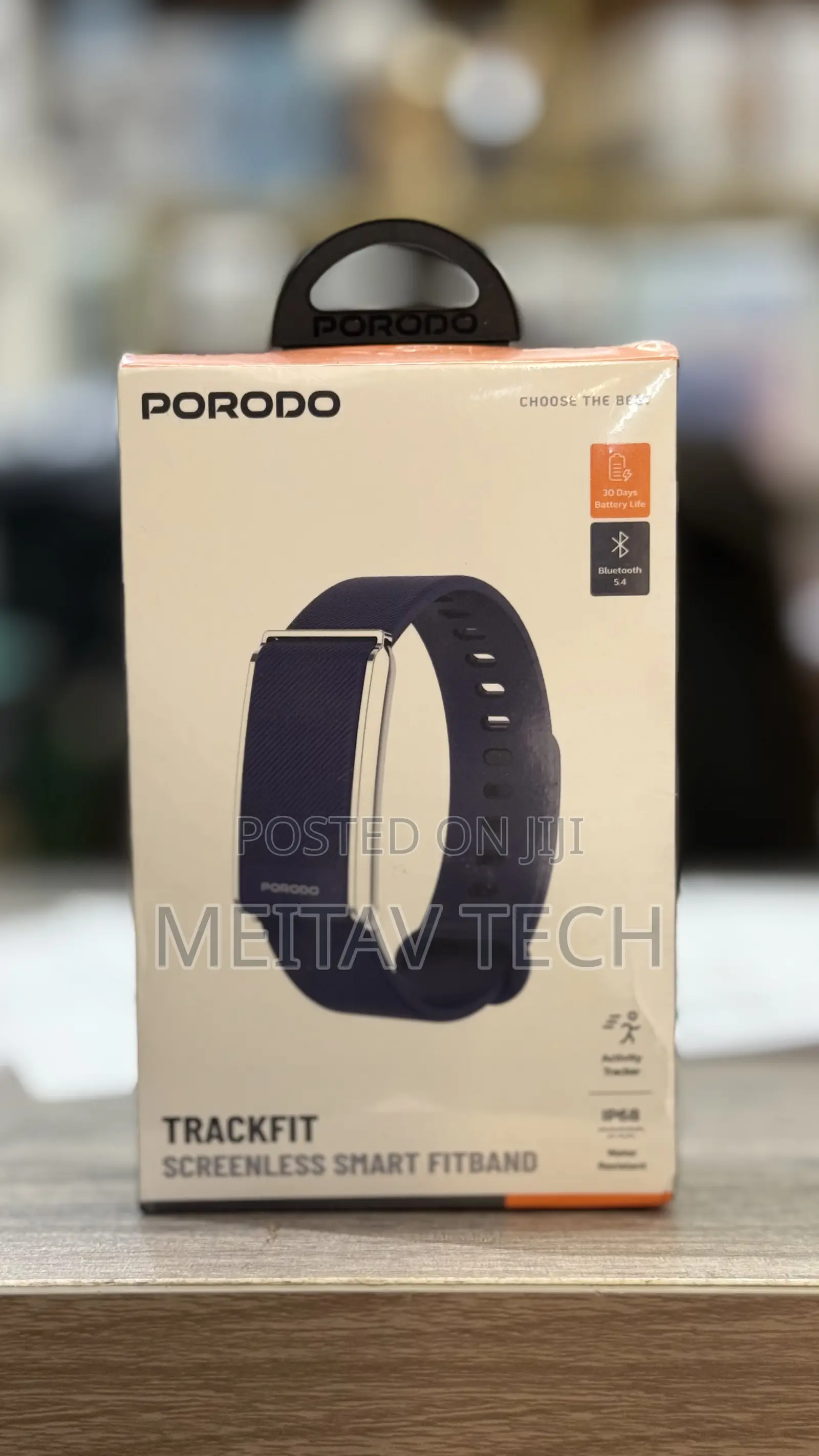 Porodo Track Fit Screenless Smart Fitness Band