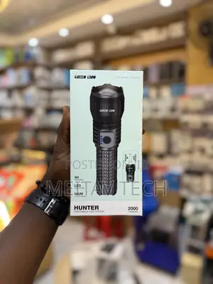 Hunter Portable Led Torch 5000mah, 2000 Lumens,