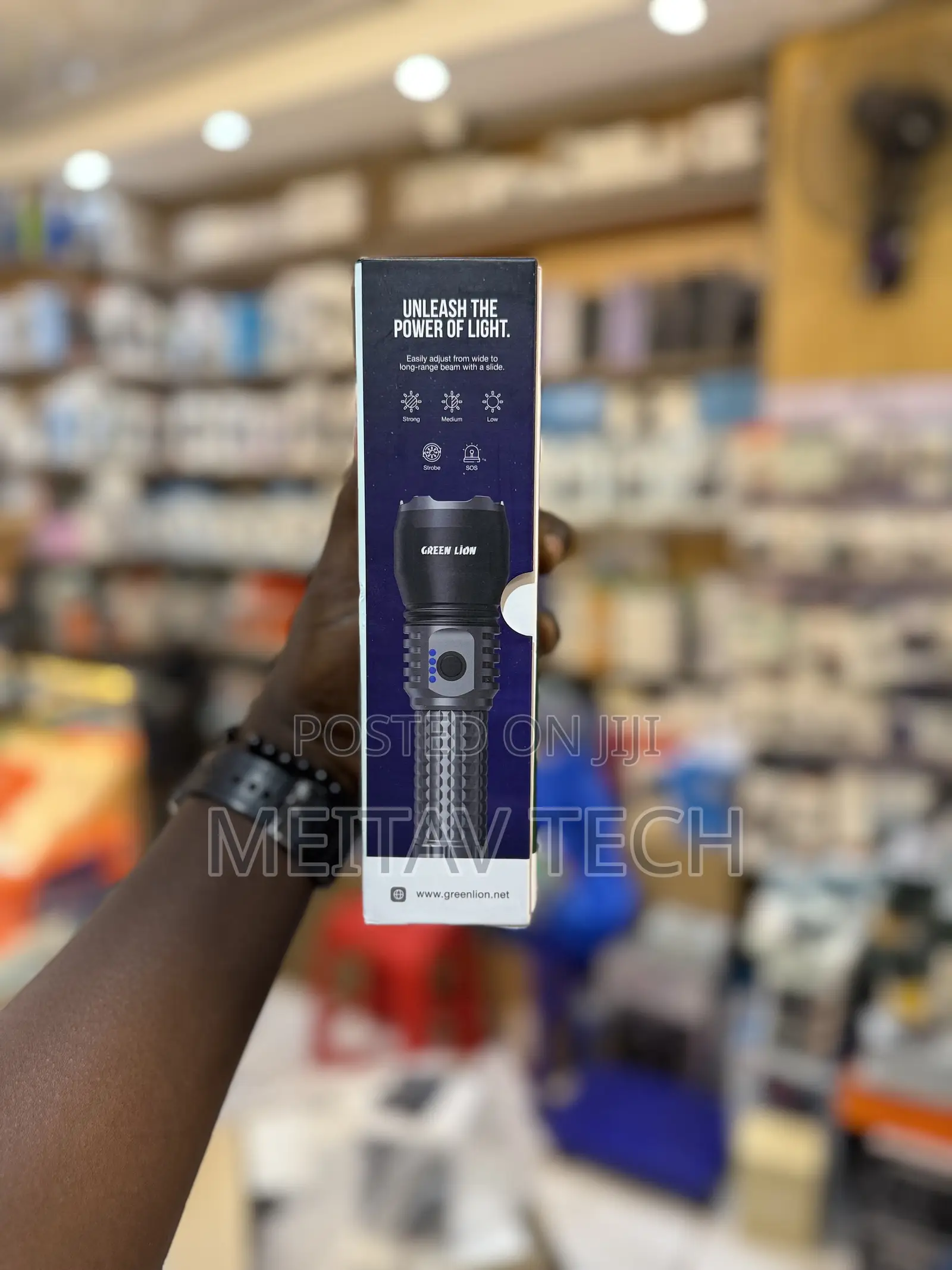 Hunter Portable Led Torch 5000mah, 2000 Lumens,
