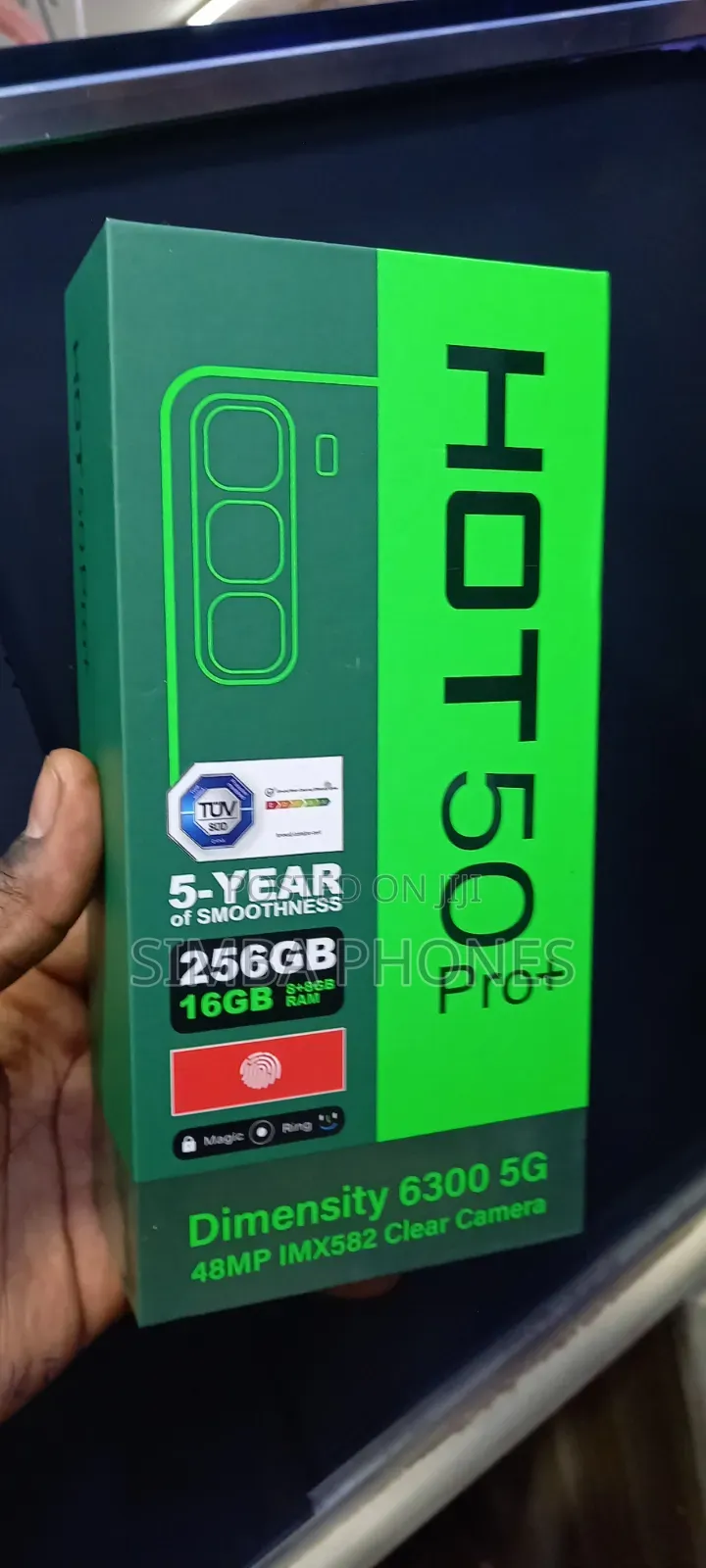 New Infinix Hot 50 Pro+ 4G 256 GB Silver