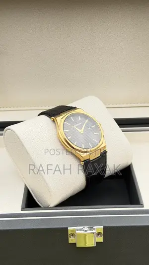 Gold Stainless Steel Worldlook Men’S Quartz Dress Watch