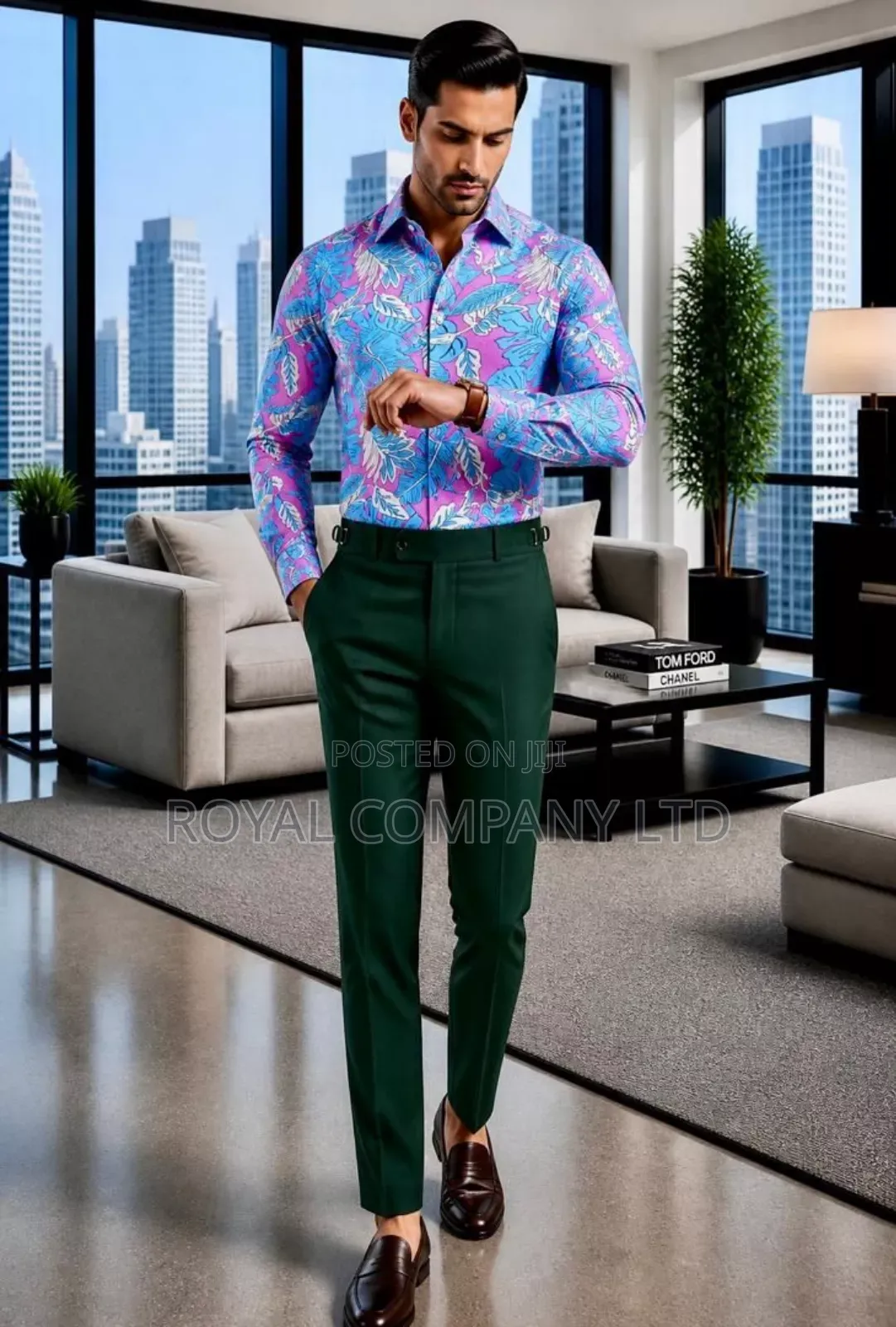 Casual Shirt Slim Fit With Trouser