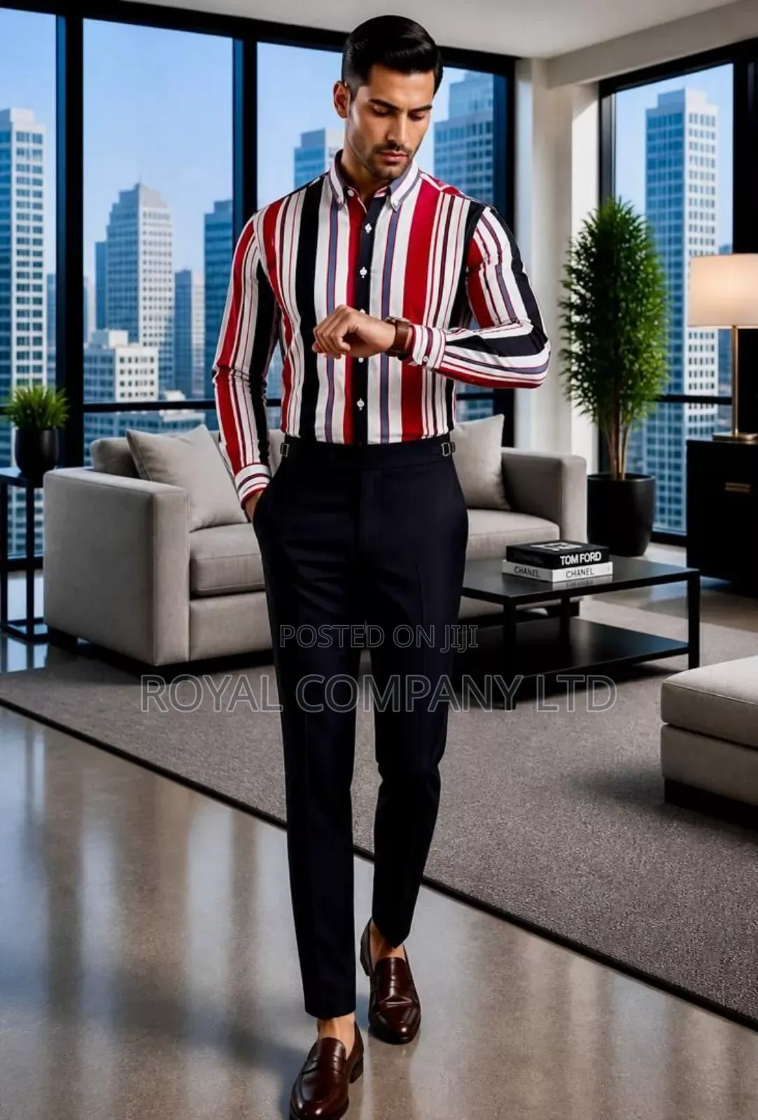 Casual Shirt Slim Fit With Trouser