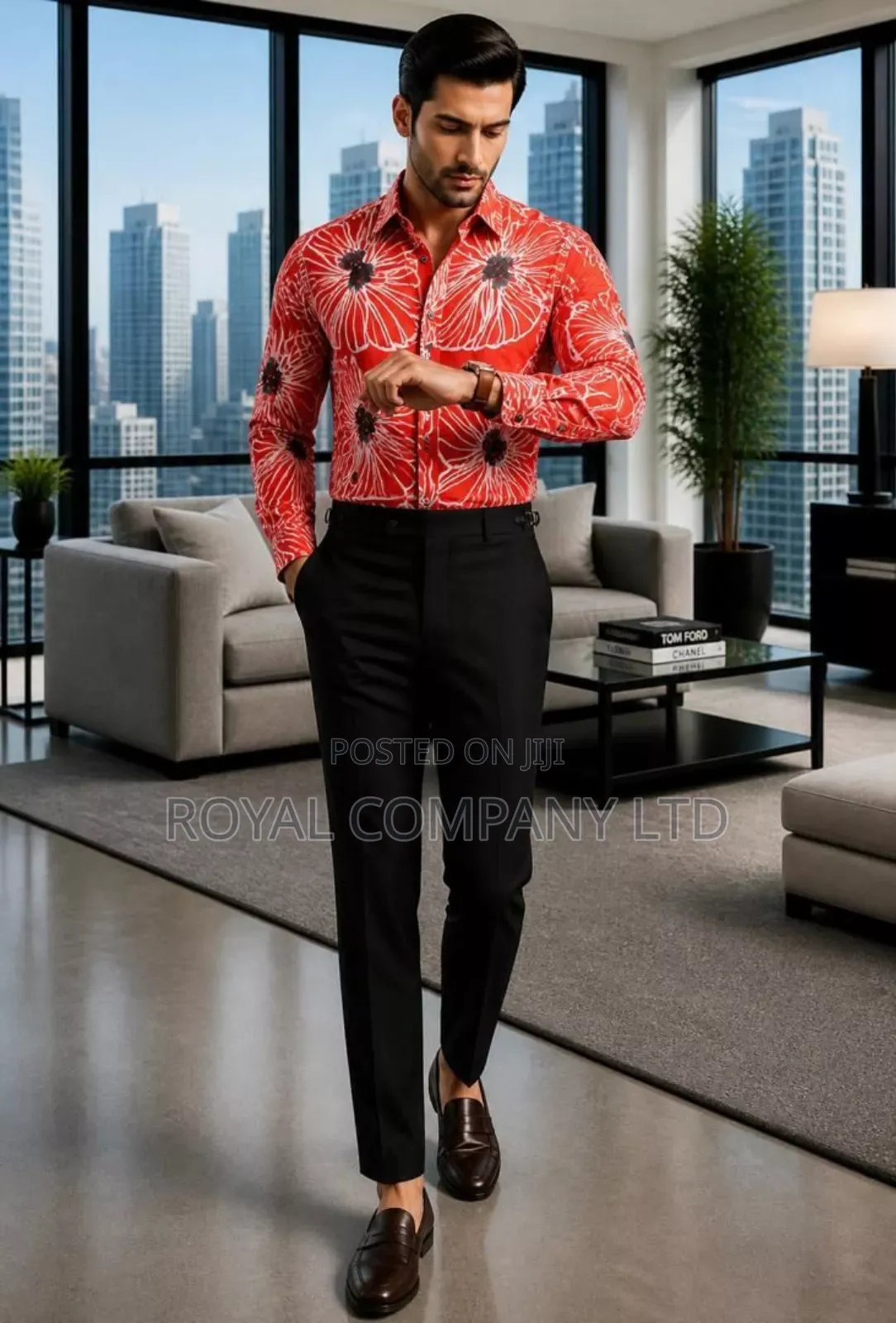 Men Casual Shirt and Trousers