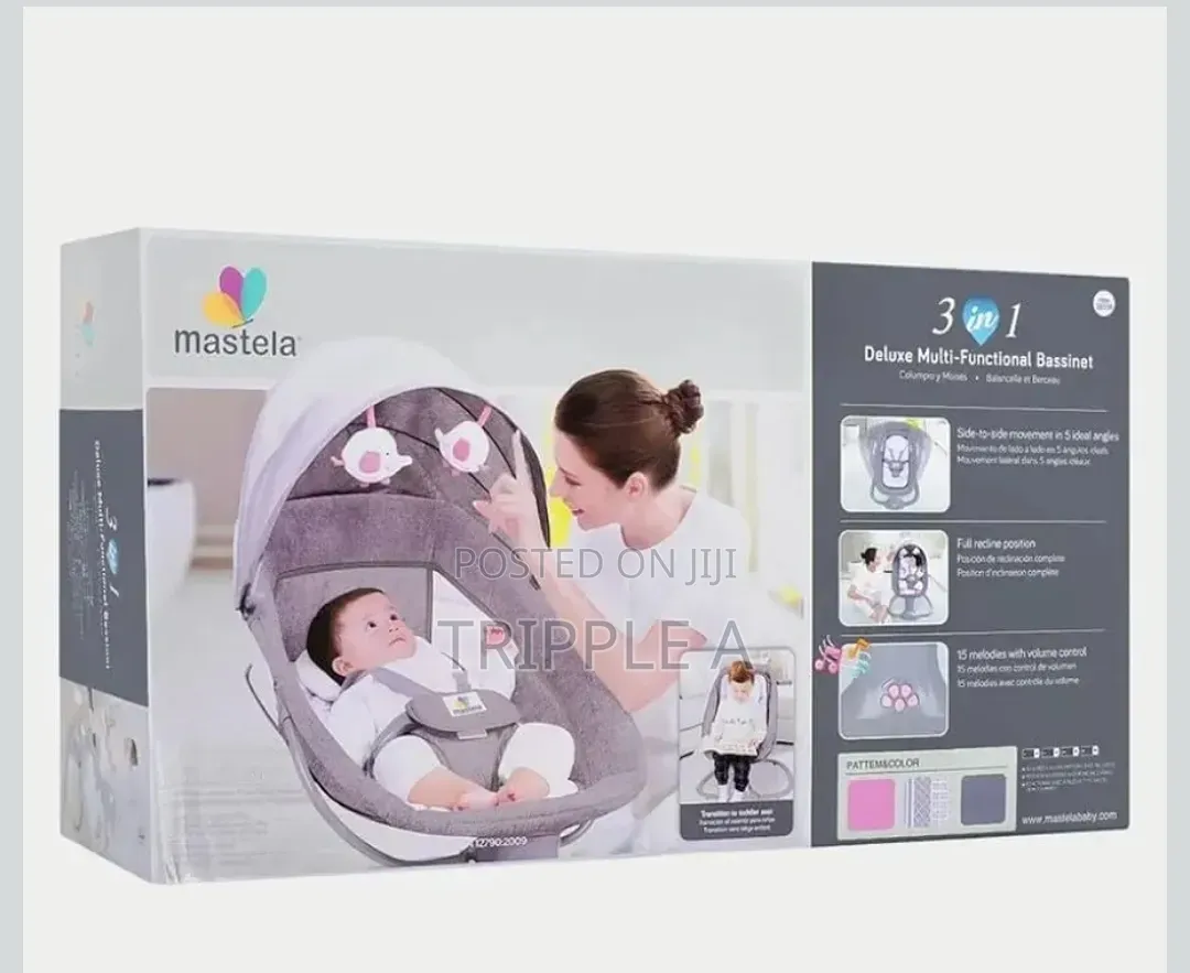 Mastela 3 in 1 Deluxe Multifunctional Bassinet