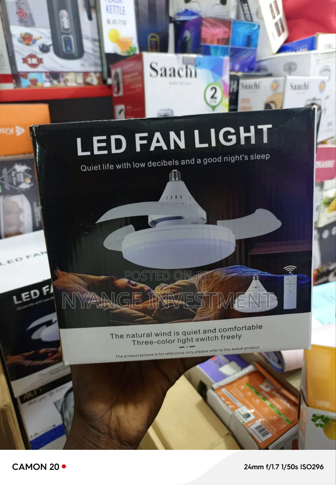 Led Fan Light. Ceiling Fan With Light.
