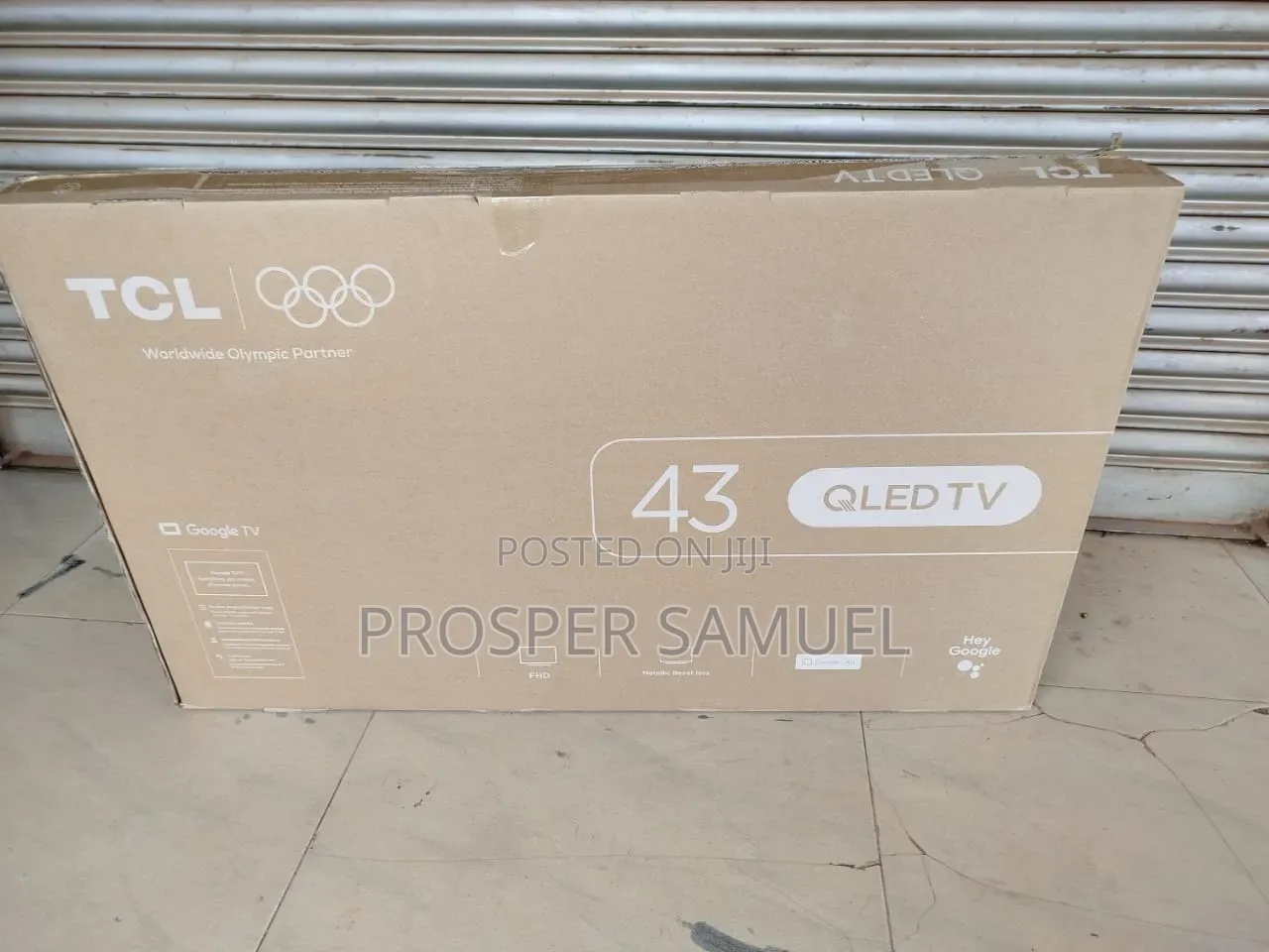Qled TCL 43 Inches Frameless Google Tv