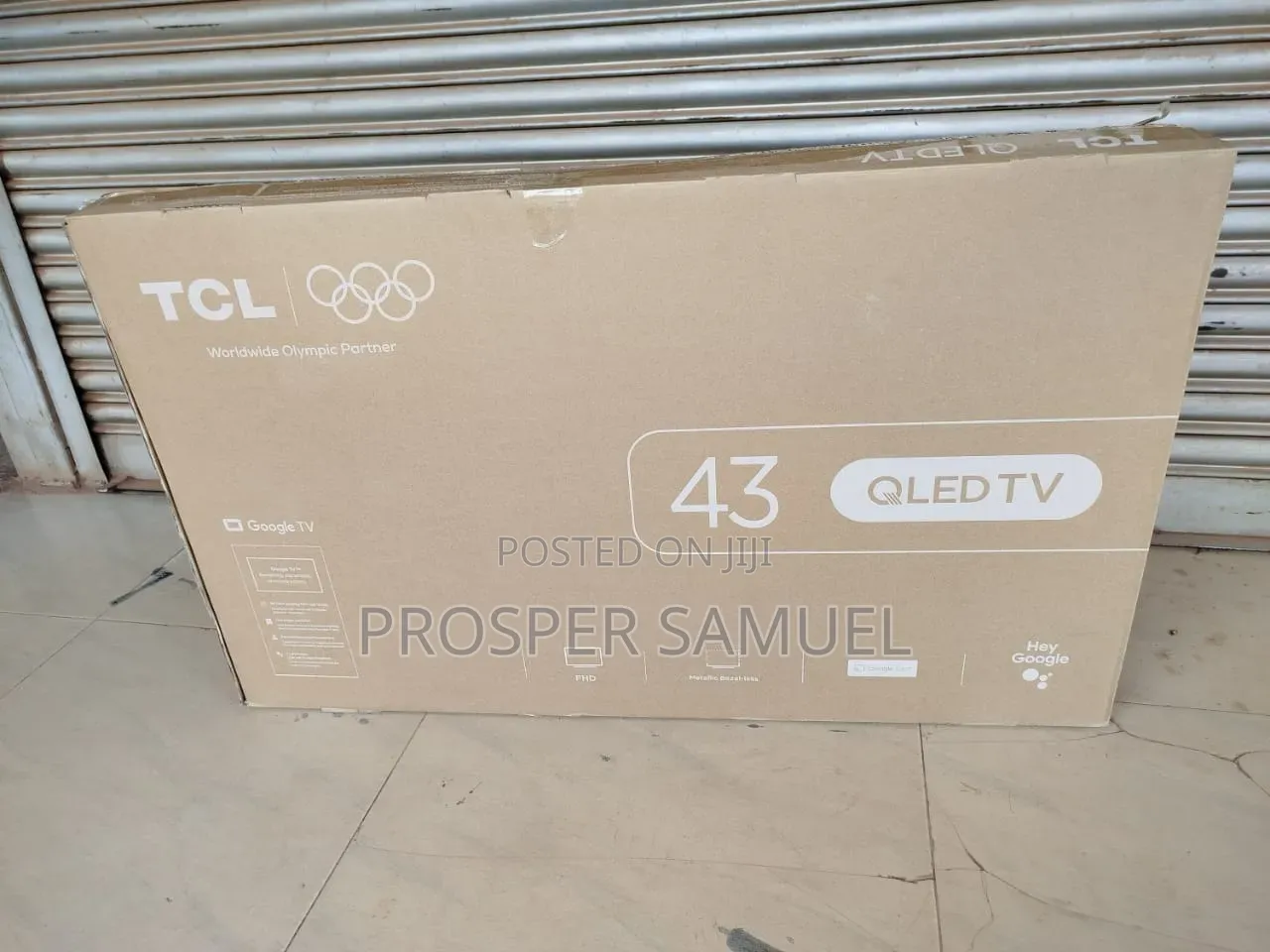 Qled TCL 43 Inches Frameless Google Tv