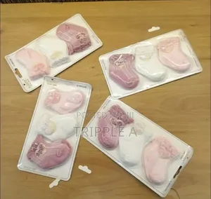 3 Pack Newborn Organic Cotton Baby Socks